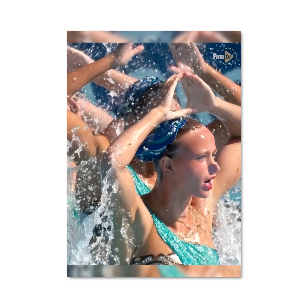 Poster Splash Artistique